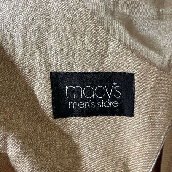 TALLIA Beige Linen Blazer - Picture 6 of 7